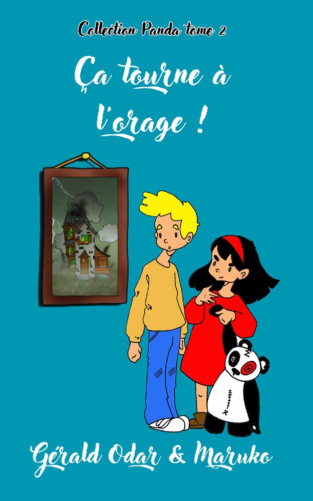 Couverture de 'Ça tourne à l'orage ! : une aventure fantastique dès 8 ans: Collection Panda Tome 2'