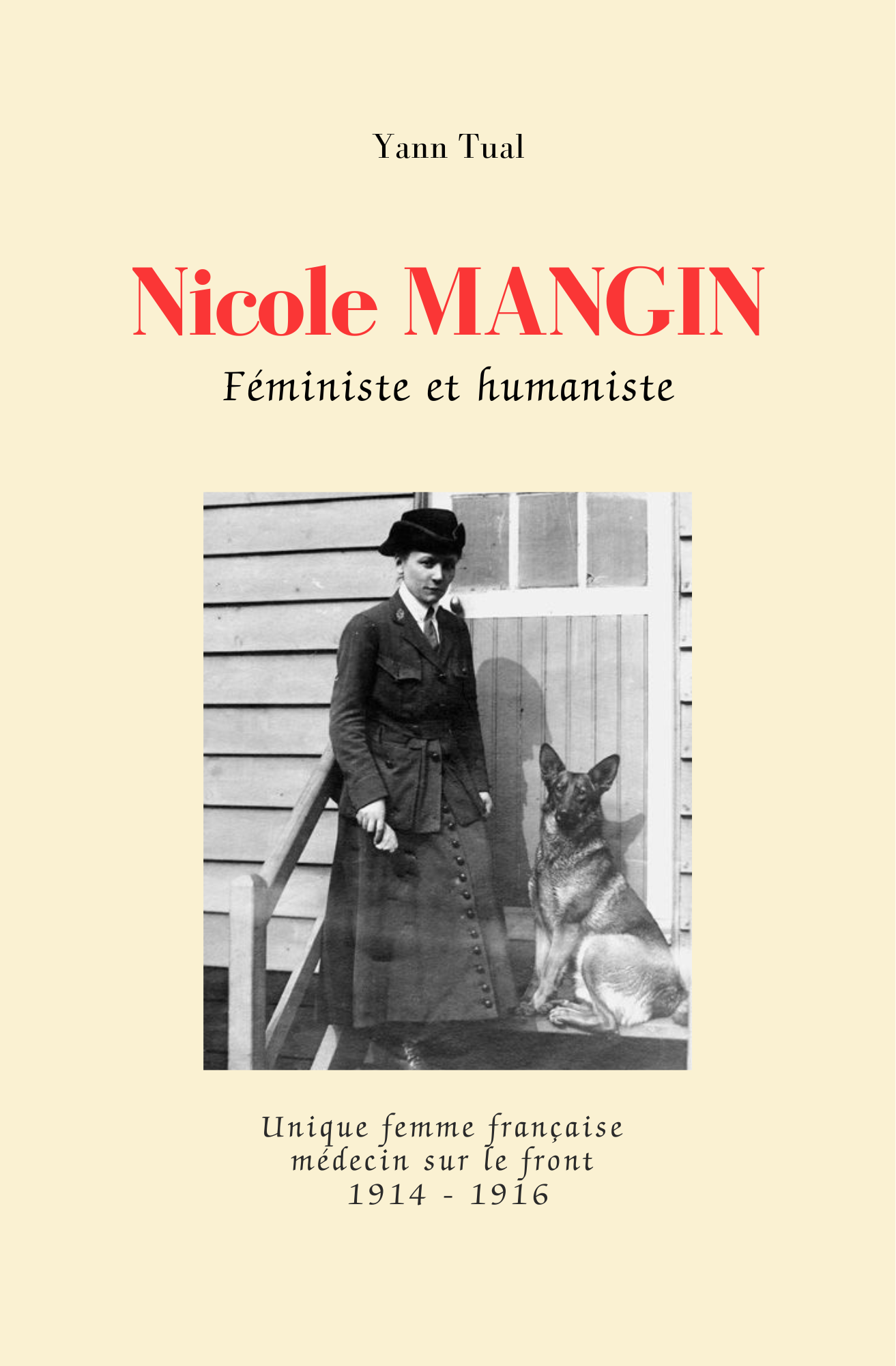 Couverture de 'Nicole Mangin, féministe et humaniste'