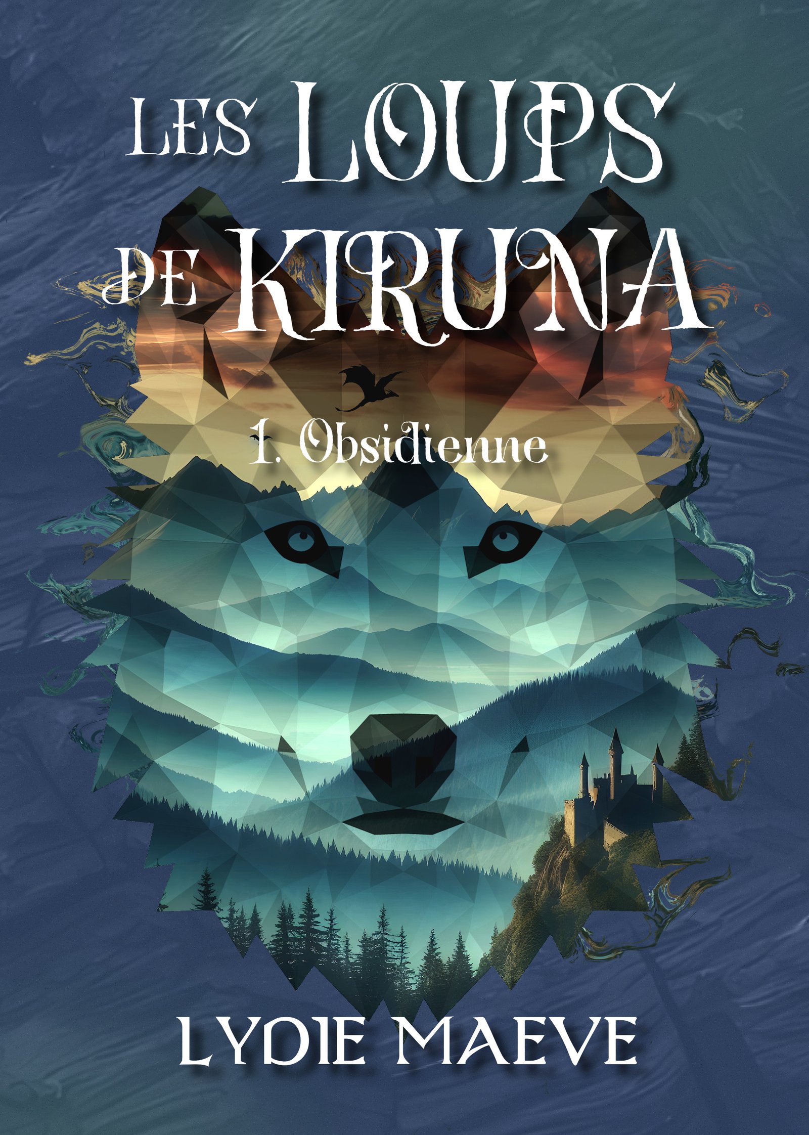 Couverture de Les Loups de Kiruna - Tome 1 Obsidienne