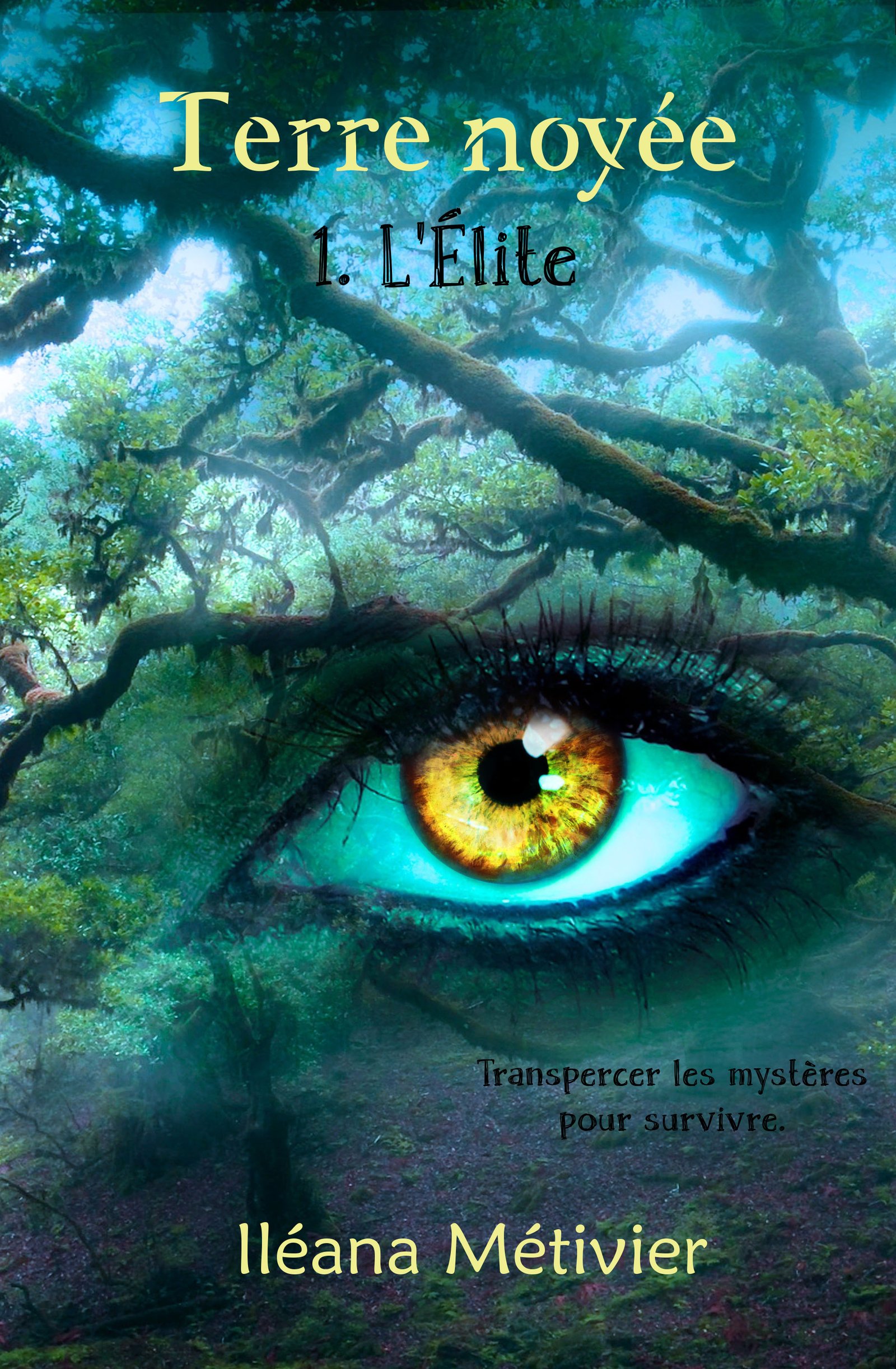 Couverture de Terre noyée. Tome 1 : L'Élite