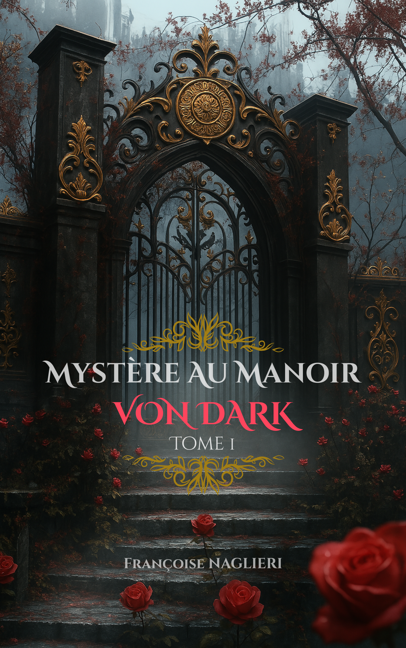 Couverture de Mystère au Manoir Von Dark (tome 1) Roman Fantasy