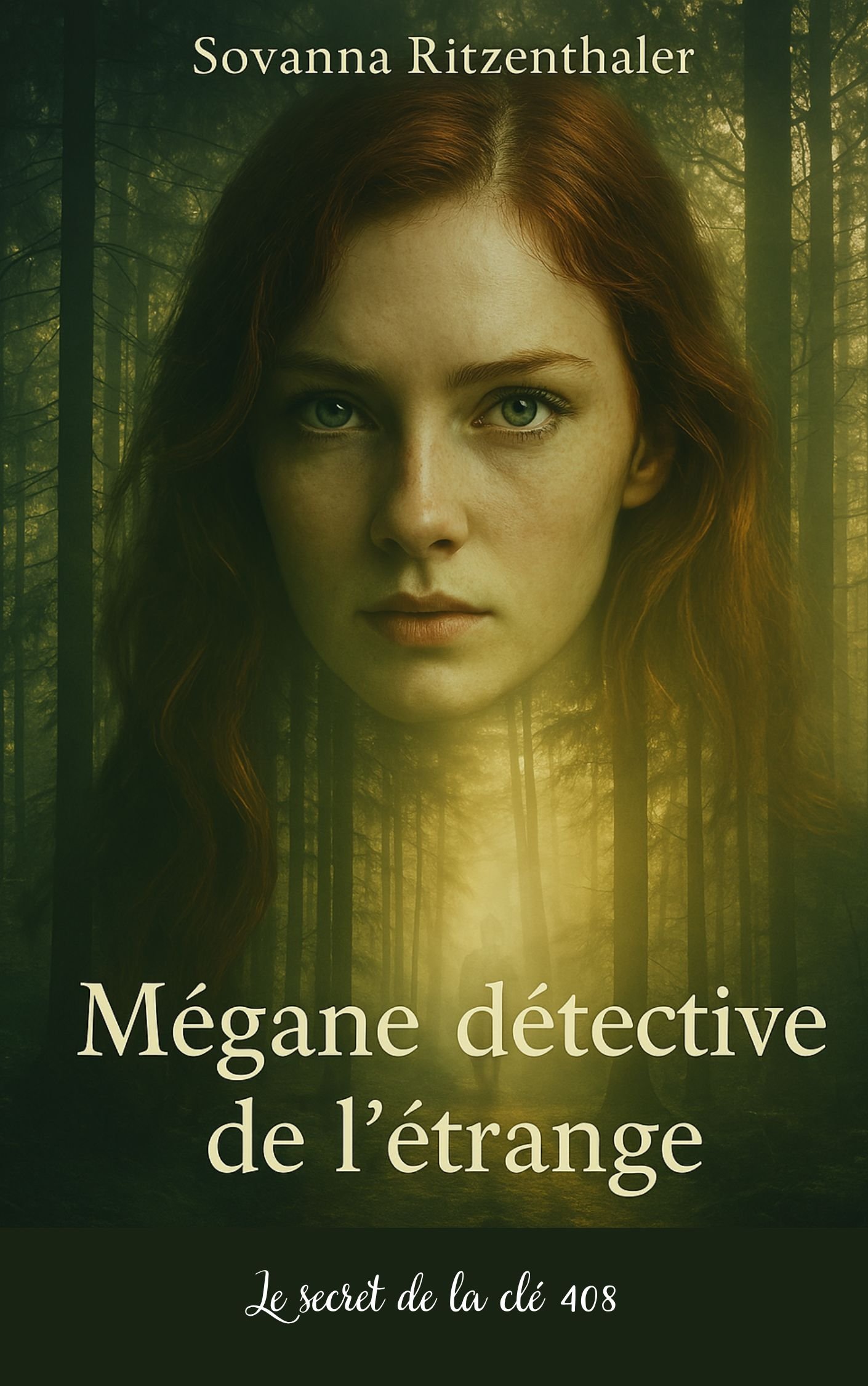 Couverture de Mégane, détective de l'étrange le secret  la clé 408