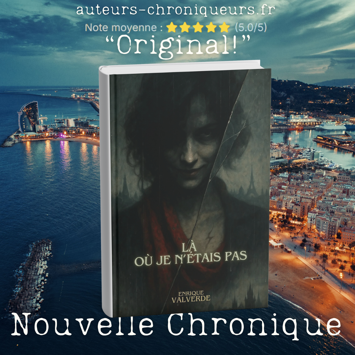 Couverture de Là où je n'étais pas - Enrique Valverde