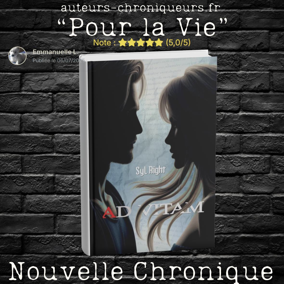 Couverture de Ad Vitam - Syl Right