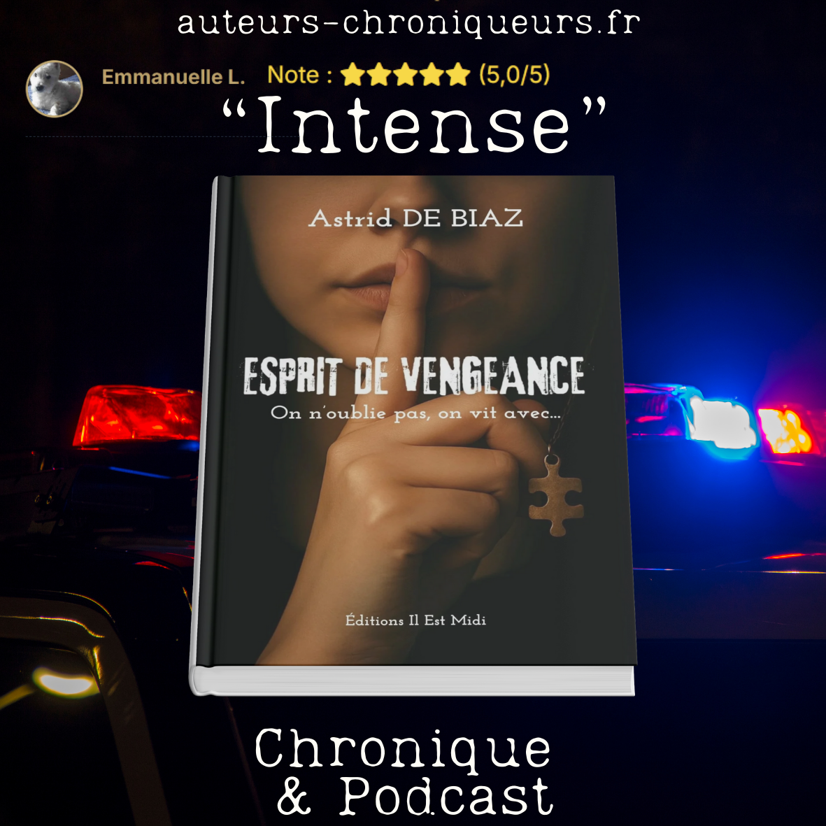 Couverture de Esprit de Vengeance - Astrid de Biaz
