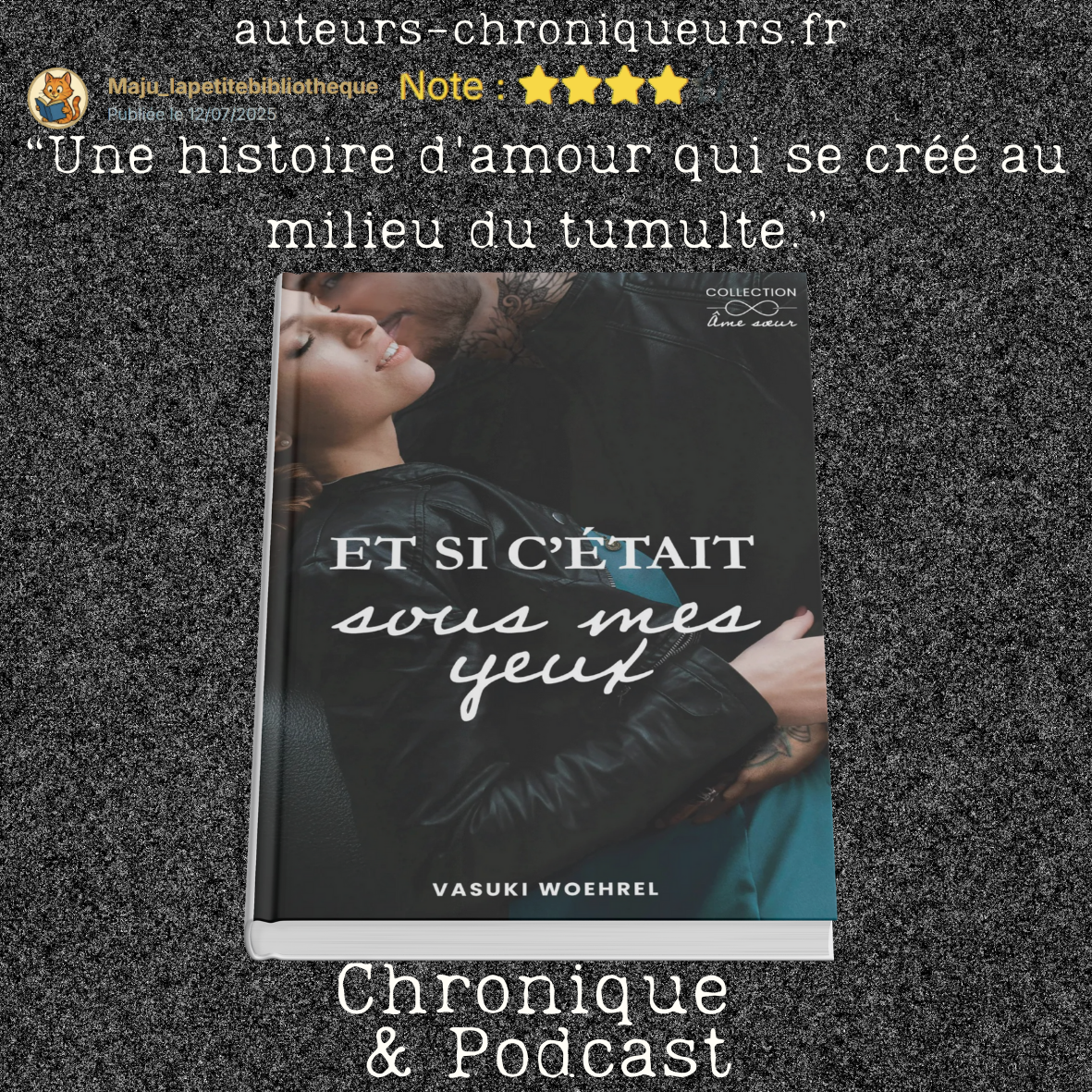 Couverture de Et si c'était sous mes yeux - Vasuki Woehrel