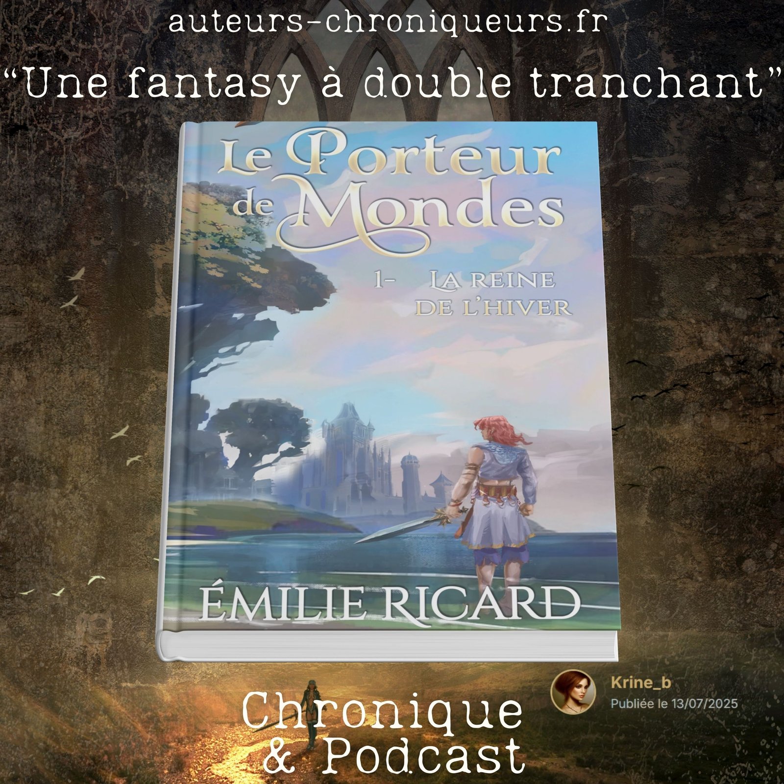 Couverture de La reine de l'hiver - Émilie Ricard