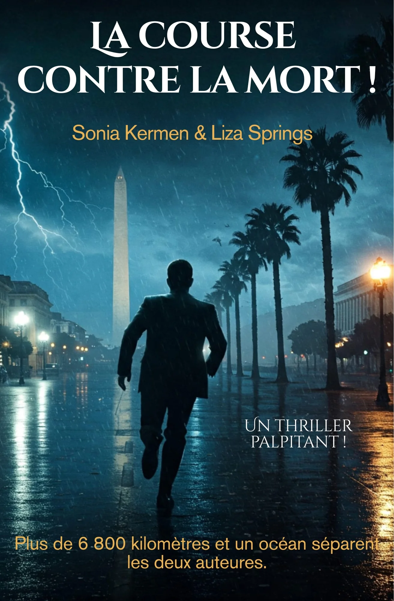Couverture de La Course contre la Mort - Sonia Kermen et Liza Springs