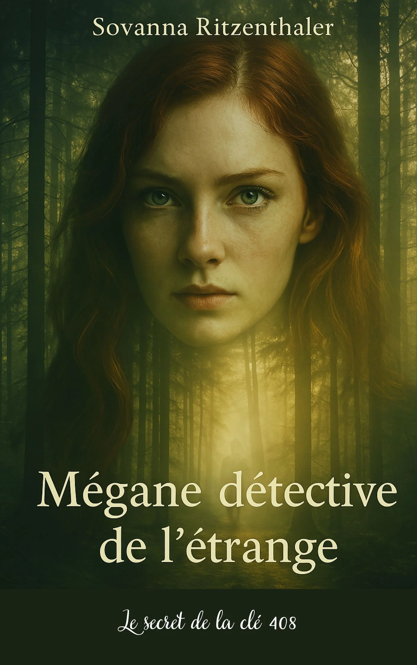 Couverture de Mégane, détective de l'étrange le secret la clé 408 - Sovanna Ritzenthaler