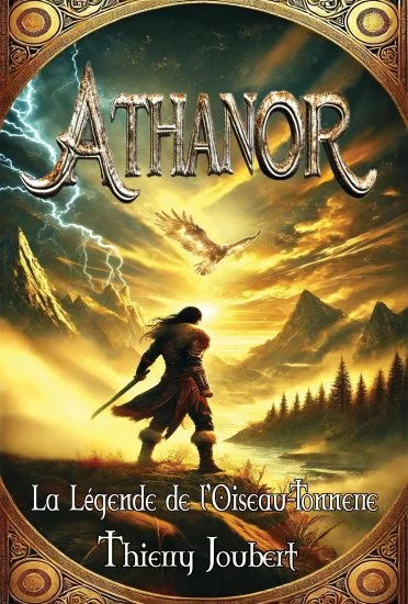 Couverture de Athanor "La Légende de l'Oiseau-Tonnerre" - Thierry Joubert