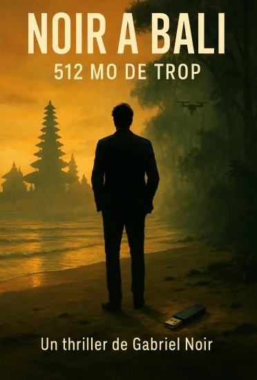 Couverture de Noir à Bali - Gabriel Noir