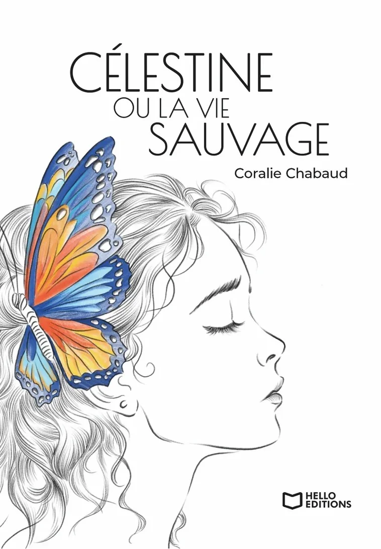 Couverture de Célestine ou la vie sauvage - Coralie Chabaud