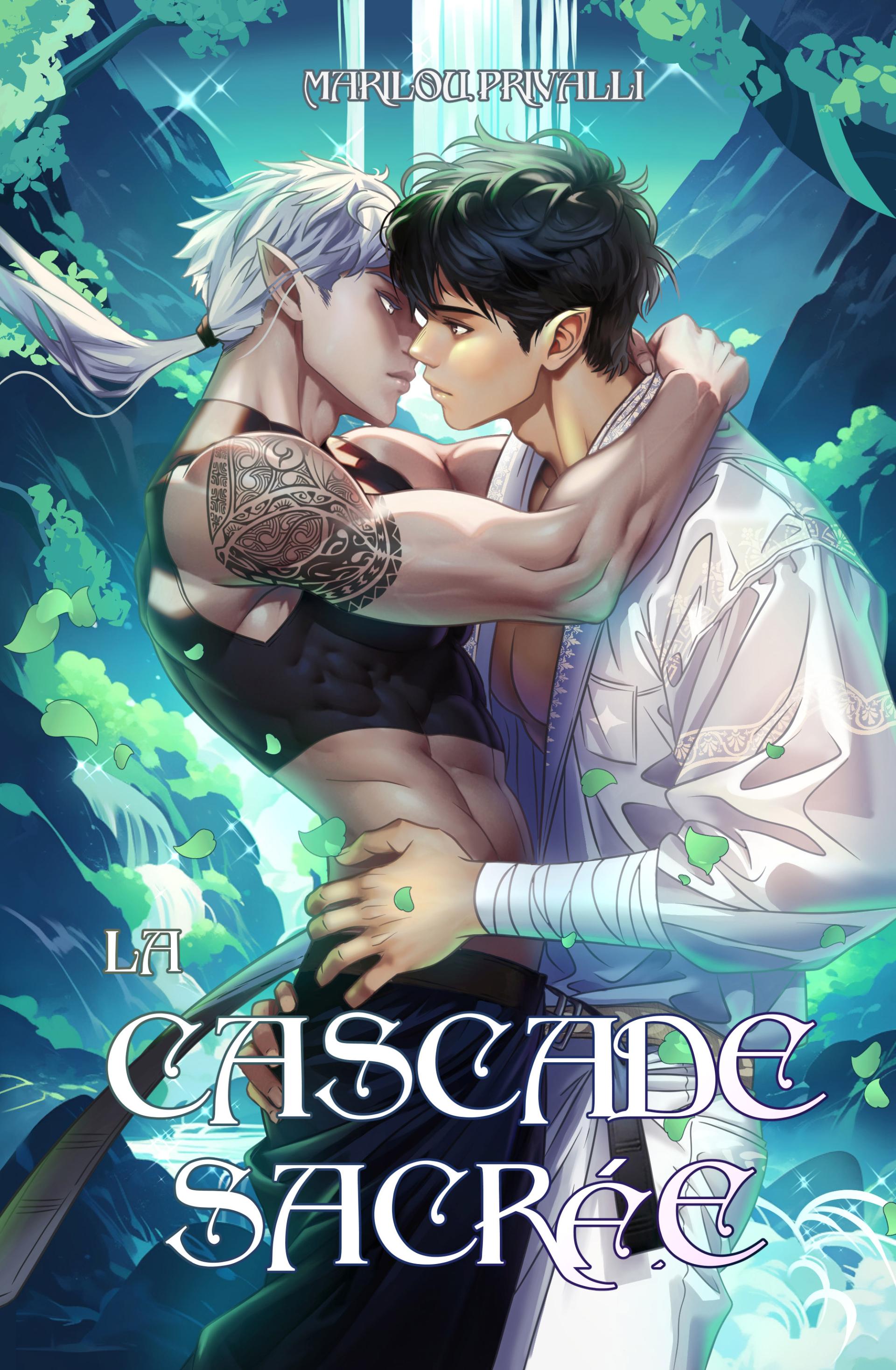 Couverture de La cascade sacrée - Marilou Privalli